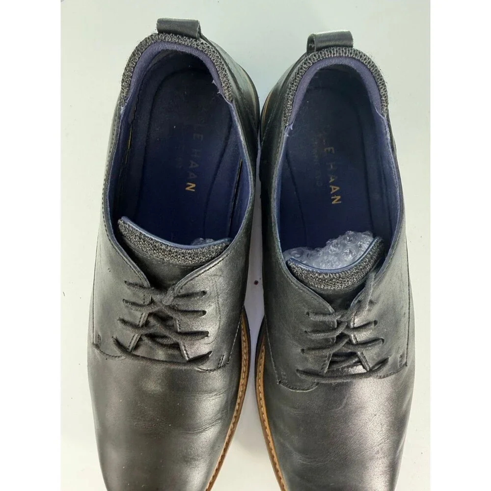Cole Haan Mansfield Grand $140 Men's Plain Toe Dress Shoes Size 12 M C33388
